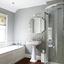 Like most other gray bathrooms ideas on this list, this bathroom also has marble countertops. Free Download Grey Bathroom Bathrooms Design Ideas Image Housetohomecouk 550x550 For Your Desktop Mobile Tablet Explore 48 Grey Wallpaper Bathroom Ideas Bathroom Wallpaper In Canada Bathroom Wallpaper Wallpaper For Bathrooms Walls