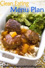 Clean Eating 7 Day Meal Plan Clean Eating Menu Clean Eating Recipes Clean Eating Meal Plan