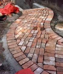 Landscape Recycled Brick Garten Pflaster Garten Hintergarten