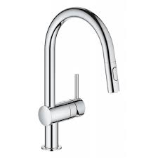 Los grifos grohe se han posicionado en el sector de la grifería como una de las marcas con más ventas. Grifo De Cocina Grohe 32321002 Minta Monom Fregadero C Cano Extr Mate