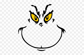 Movies Personal Use Copy Of Grinch Face Grinch Face Grinch Svg Free Face Template Grinch Face Svg