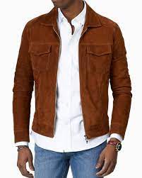 Naples Cognac Suede Jacket Black Suede Jacket Jackets Wool Bomber Jacket