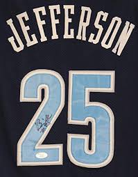 We have the official jazz jerseys from nike and fanatics authentic in all the sizes, colors, and styles you need. Al Jefferson Utah Jazz Signed Autographed Blue 25 Custom Jersey Jsa Coa At Amazon S Sports Collectibles Store