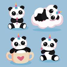 Pandas Magicas Vetor Premium Premium Vector Freepik Vector Bebe Carater Animal Bonitinho Desenhos Bonitos Desenhos De Animais Fofinhos Pandas