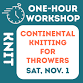 One-Hour Workshop: English Knitting for Pickers event image