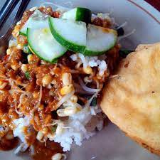 Nasi Pecel Enuuaakkkkkk Makanan Sarapan