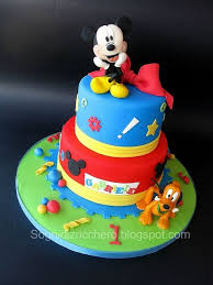 Bizcocho De Mickey Mouse De Un Año Tortas De Mickey Mouse Tortas De Mickey Tortitas De Mickey Mouse Y Tortas