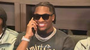 You can see the moment that Luther Burden III realized he's going to the  NFL 🥹