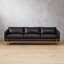 Stars, stripes, & huge savings on over 1 million items! Hoxton Black Leather Sofa Reviews Cb2
