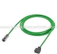 Siemens - 6FX3002-2CT12-1BA0 SMCPM/345399 SIGNAL CABLE, PRE-ASSEMBLED FOR  INCREMENTAL ENCODE, STRAIGHT CONNECTOR.