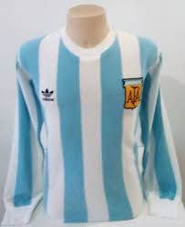 Camisa futebol argentina adidas i e ii 2020/21. Camisa Retro Da Selecao Da Argentina 1978 Adidas Manga Longa Confeccao Em Ate 18 Dias Uteis