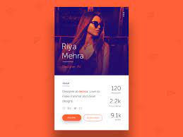Published by codingmaster on april 9, 2021. Profile Card Ui Uplabs