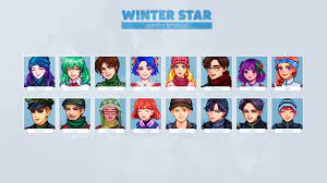 Baechu S Portraits For Seasonal Villager Outfits At Stardew Valley Nexus Mods And Community Stardew Valley Custom Portraits Portrait