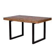 Buy recycled wood dining tables and get the best deals at the lowest prices on ebay! Wyatt 140cm 180cm Extending Dining Table Reclaimed Wood Knees Co Uk