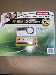 The co alarm is not designed to detect fire or any other gas. First Alert Carbon Monoxide Alarm With Temperature 10 Year Battery Co1210 For Sale Online Ebay