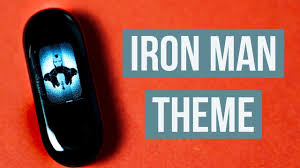 Mi Band 3 Custom Firmware Iron Man Theme Youtube