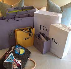 Stay trendy 365 days of the year with some of the hottest handbags and purses from justfab! High Heels High Hopes Luxury Lifestyle Girly Shopping Spree Paper Shopping Bag