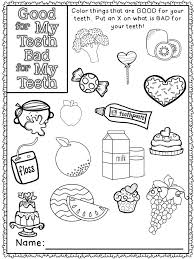 Kindergarten Worksheets Best Coloring Pages For Kids Dental Health Activities Dental Health Month Dental Health Week