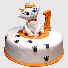 Find images of birthday cake. Online White Cat Birthday Chocolate Cake Gift Delivery In Uae Ferns N Petals