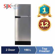 On sharppeti sejuk in malaysia. Sharp Refrigerator Sj209ms 190l Top Freezer Fridge Shopee Malaysia