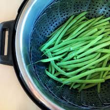 Remember, they should be bright green and slightly crispy before you take them out of the hot water and place them into the ice bath. Instant Pot Steamed Green Beans