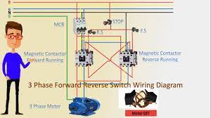 A form b switch is the least common reed switch configuration and operates the opposite of a form a. 3 Phase Forward Reverse Switch Wiring Diagram Contactor Wiring Motor Wiring Youtube