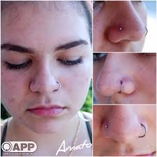 The expert piercer will offer tips about nose piercing aftercare after the procedure to prevent a nose piercing infection and accelerate the healing process. Piercing Trend Paired Nostrils Amato Fine Jewelry Body Piercing