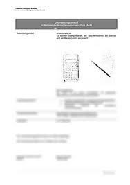 Die praktische prüfung zum ausbilderschein nach aevo hat einige geheimnisse. Unterweisungsentwurf Im Rahmen Der Ausbildereignungsprufung Ada Praktische Prufung Zum Nachweis Berufs Und Arbeitspadagogischer Qualifikation Anleitung