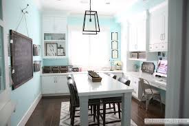 This space definitely needed it! Decorated Office Craft Room The Sunny Side Up Blog