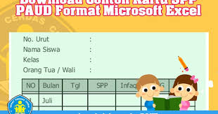 Check spelling or type a new query. Download Contoh Kartu Spp Paud Format Microsoft Excel Operator Sekolah