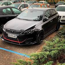 Eady To Go To The Geneva Motor Show 308gti 308gt Peugeot308 Hothatch Black Car Picoftheday Shadow Exhaust W Peugeot 308 Geneva Motor Show Peugeot