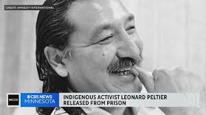 Leonard Peltier released from prison after Biden's sentence commutation in  FBI killings