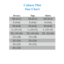 Sangria Dress Size Chart Best Picture Of Chart Anyimage Org