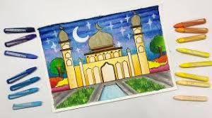 Masjid adalah tempat ibadah umat islam berikut ini kumpulan gambar masjid sebagai inspirasi menggambar dan mewarnai. Menggambar Dan Mewarnai Gradasi Masjid Youtube