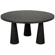 Renowned for our bold designs and stylishly versatile collections, the libra company has been designing luxury homewares since 1972, but we wanted to share with… David Modern Classic Black Reclaimed Fir Wood Round Dining Table 60 W 51 D 60 D Kathy Kuo Home