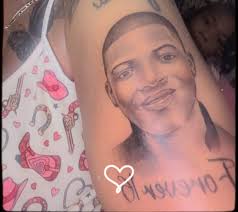 My beautiful new tattoo of my beautiful boy 🥰 by Jim Allen