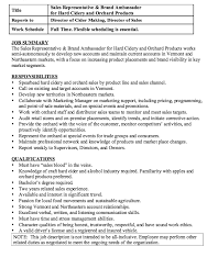 By studying our brand ambassador resume sample, you can learn more about resume formatting and best practices. Resume Examples For Sales Representative Sales Representative Resume Sample