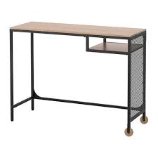 Fjallbo Table Ordinateur Portable Noir Ikea Suisse Schreibtische Fur Kleine Raume Laptoptisch Rustikaler Schreibtisch