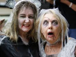 Zombies in Irvine: pictures from 'Thrill the World'