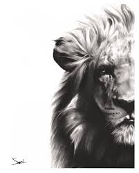 Black And White Lion Canvas Print Lion Painting Original Oil Painting Lion Artwork Painting Etsy Lion Artwork Lion Painting Lion Art
