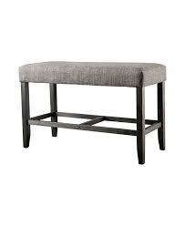This unique and gorgeous design is sure to make a statement in your home. Furniture Of America Robley Upholstered Counter Height Bench Reviews Furniture Macy S