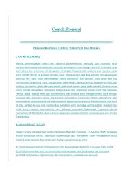 Check spelling or type a new query. Contoh Proposal Pdf