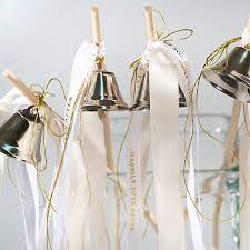 The wedding procession is one of the most exciting parts of a wedding. Diy Set Wedding Wands Creme Weiss 12 St Weddix De