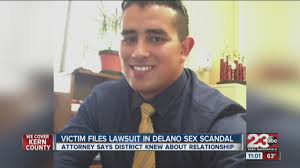 Victim in Delano sex scandal files lawsuit