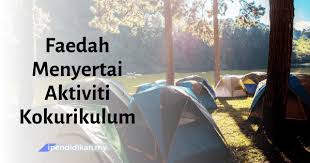 Ada banyak faedah menyertai kegiatan kokurikulum.salah satu faedah kegiatan kokurikulum ialah kita dapat memenuhkan masa lapang. Faedah Menyertai Aktiviti Kokurikulum Kepada Murid