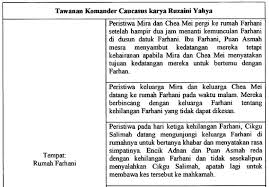 Novel ini mengisahkan kegigihan farhani dan rakan rakannya dalam usaha mereka untuk kembali ke pangkuan keluarga masing masing dengan selamat setelah menjadi tawanan tentera kumbang. Contoh Soalan Dan Jawapan Novel Pantai Kasih Terengganu V