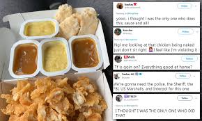 And it all begins with our chickens. Viral Photo Of Peeled Nuggets Causes Major Debate On Social Media Daily Mail Online