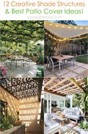 Drape fabric between the beams to create shade in your deck or patio. 12 Beautiful Shade Structures Patio Cover Ideas A Piece Of Rainbow