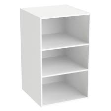 Sobre mais ultra fonctionnel, le meuble de rangement contemporain vera trouvera sa place dans n'importe quel intérieur moderne. Caisson Spaceo Home Blanc H 100 X L 60 X P 60 Cm Leroy Merlin