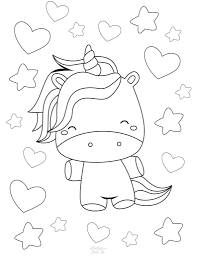 Free printable horse pdf coloring sheet. Free Unicorn Coloring Pages 3 Super Cute Designs